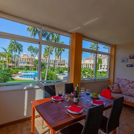 Daire Playa Con Piscina Y Terraza En Urbanizacion De Lujo *